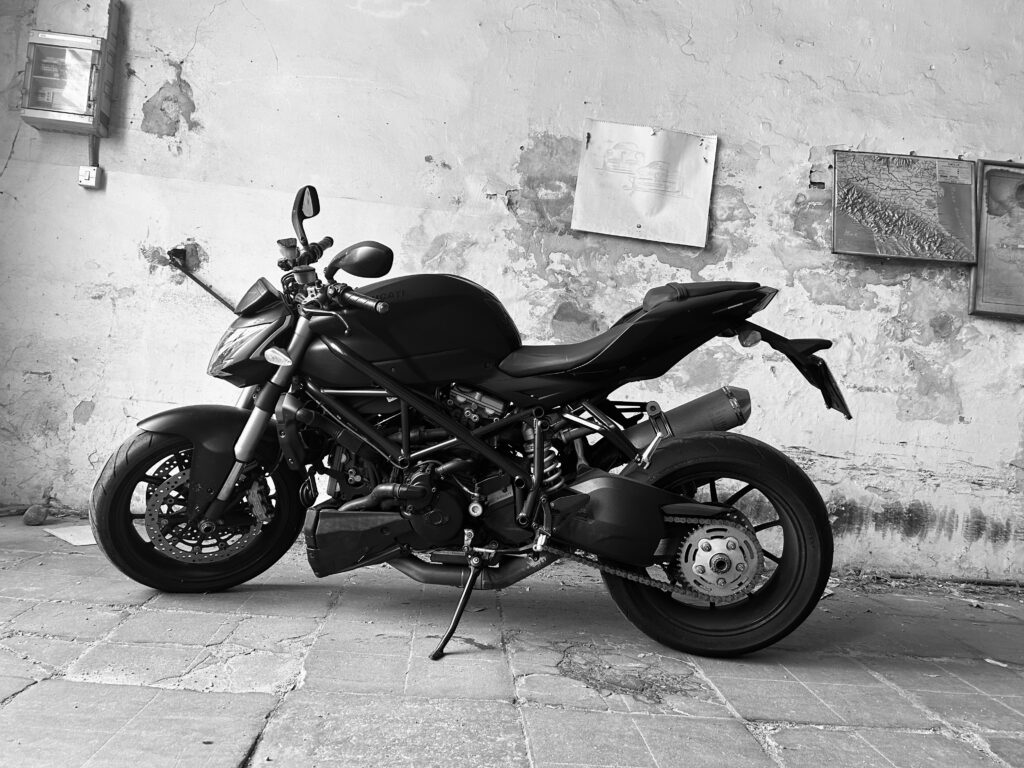Ducati 898 Streetfighter motorcycle