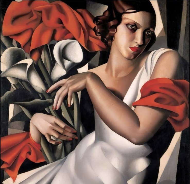 Illustration for the article Tamara de Lempicka: The Architecture of Desire and Power